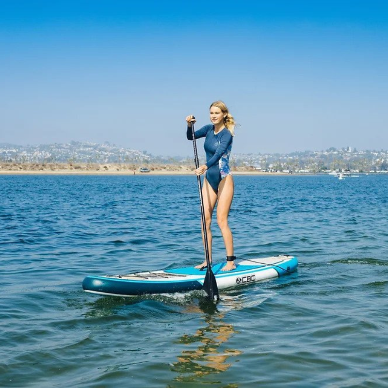 CBC 11' All-Terrain Inflatable SUP Package lifestyle