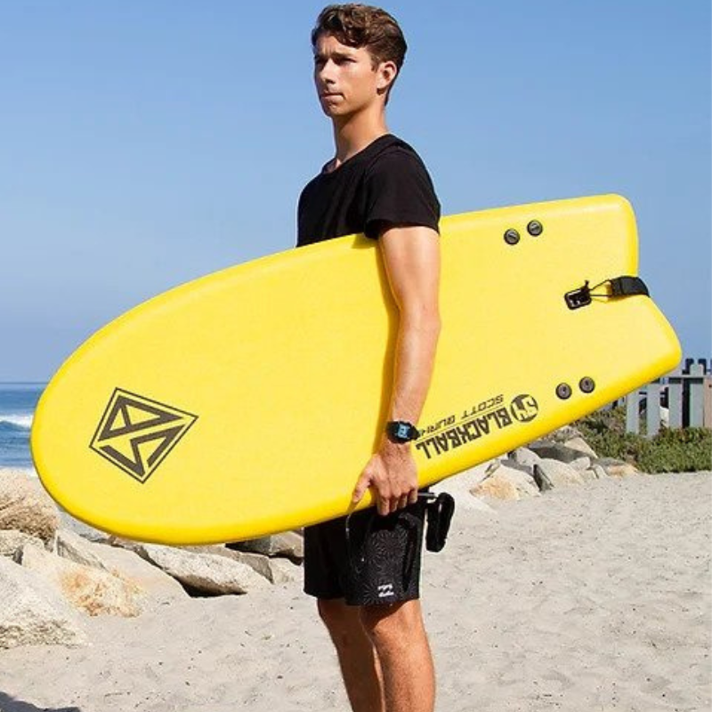 Scott Burke 4'5" Blackball Foam Surfboard Actual Size