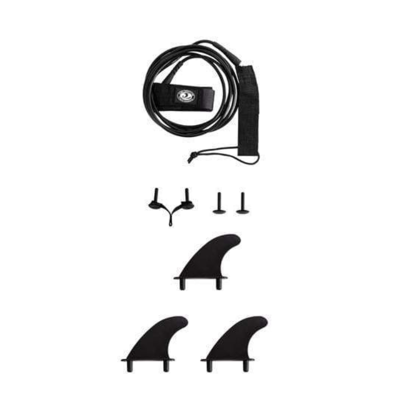 CBC 7' Classic Wood Graphic Foam Surfboard accessories