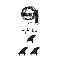 Thumbnail for CBC 7' Classic Wood Graphic Foam Surfboard accessories