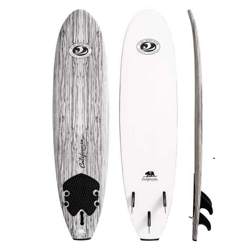 CBC 7' Classic Wood Graphic Foam Surfboard | Good Wave