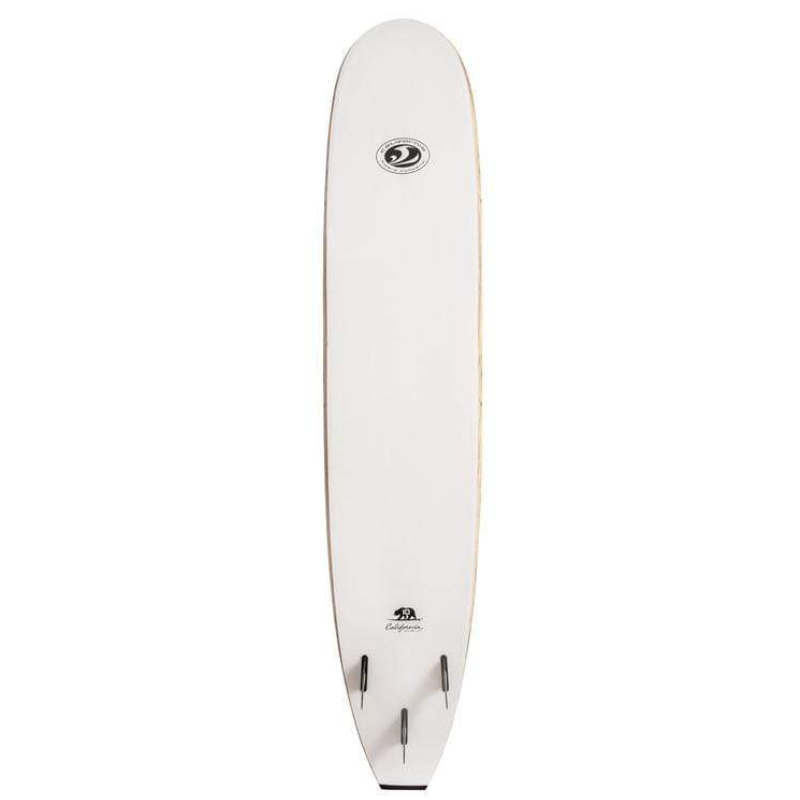 CBC 9' "California 108" Wood Graphic Foam Surfboard Soft Top back