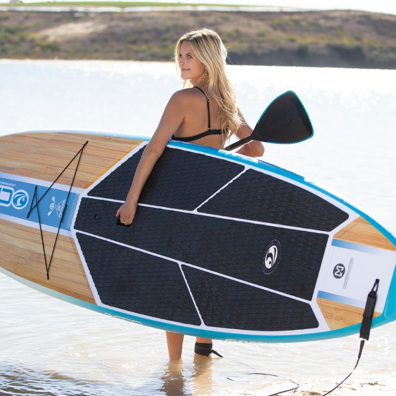 CBC Adjustable Hybrid Carbon Fiber SUP Paddle actual size