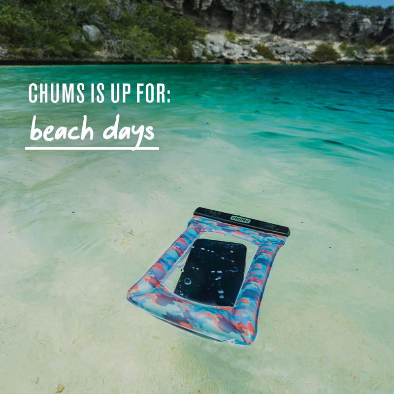 Chums 9" Floating Phone Case with Lanyard - Waterproof
