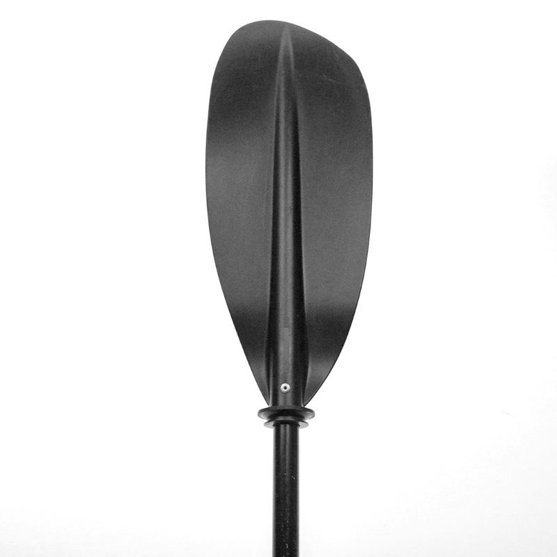 close up view of the Shoreline Marine 96" Rounded Kayak Paddle blade