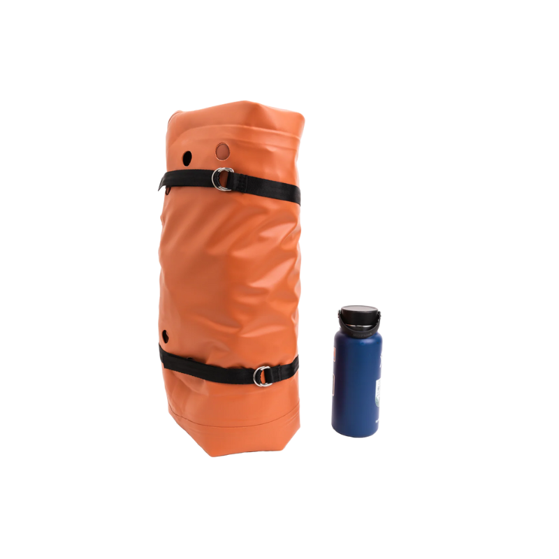 deflated Recon Self-Bailing red rock With TiZip 