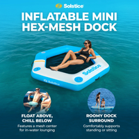 Thumbnail for features of Solstice 6' Inflatable Hex Mesh Mini Dock