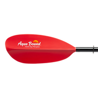 Thumbnail for left blade of Manta Ray Fiberglass 2-Piece Snap-Button Kayak Paddle