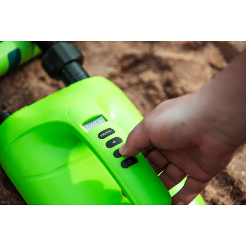 lifestyle image of Jobe Portable Electric Air Pump With Bag 