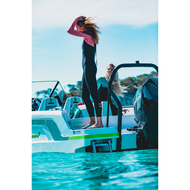 people in Jobe Sofia 3/2mm Back Zip Full Wetsuit for  Women 