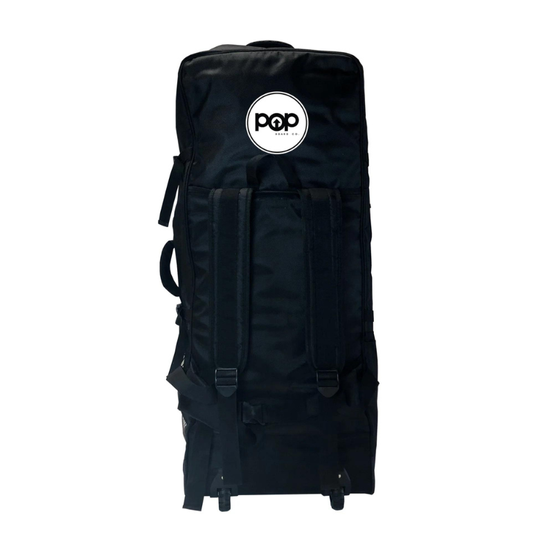 POP Board Co iSUP Backpack with Rolling Wheels back