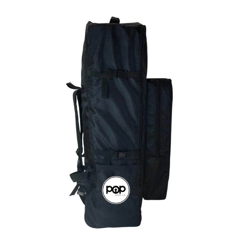 POP Board Co iSUP Backpack with Rolling Wheels side