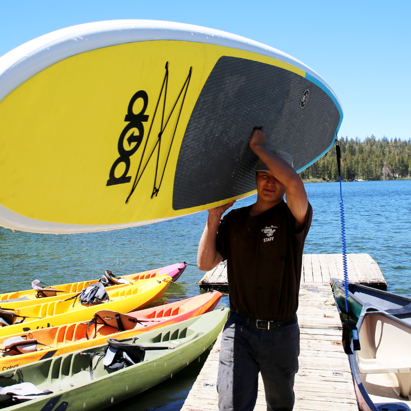 POP Board Co 10’6" Amigo Stand Up Paddle Board SUP - Mint/Coral size