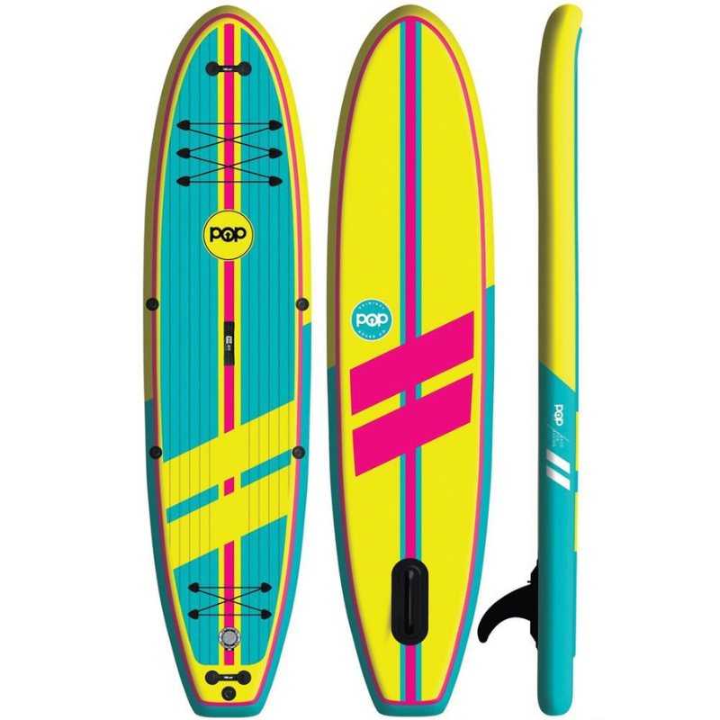 Pop Board Co 11'0 Yacht Hopper Turq/Pink/Yellow