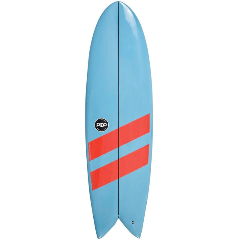 POP Board Co 5’10" Battle Fish Surfboard top