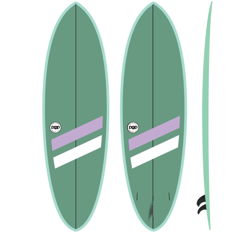 POP Board Co 6’0" Abracadabra Surfboard package