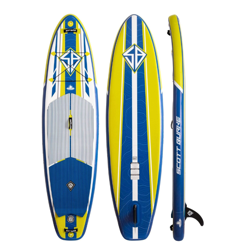 Scott Burke 10 Quest Inflatable Paddleboard SUP Good Wave