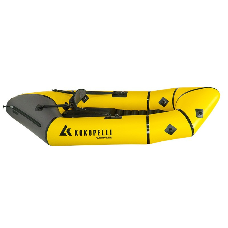 side view of a Nirvana yellow Self Bailing W TiZip 