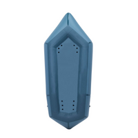 Thumbnail for smoke blue Nirvana Self-Bailing Packraft Hull 