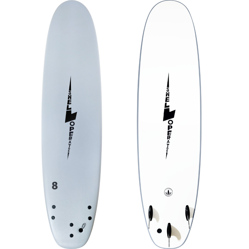 Surfboard Trading Co. 8' Foam Surfboard - Aqua | Good Wave