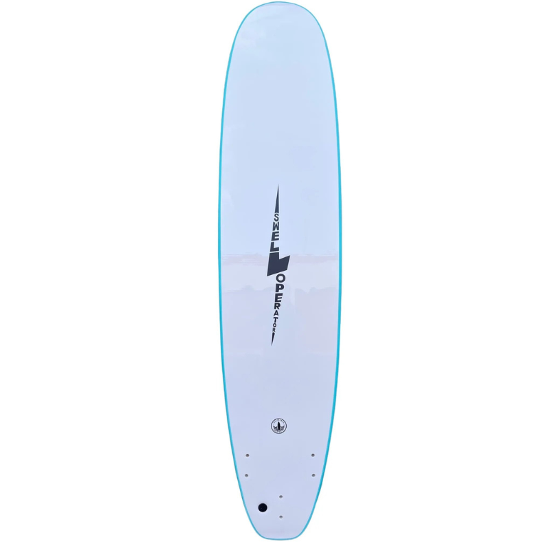 Surfboard Trading Co. 9’0" Swell Operator Foam Surfboard - Aqua back