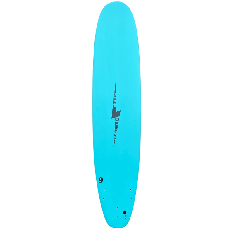Surfboard Trading Co. 9’0" Swell Operator Foam Surfboard - Aqua front