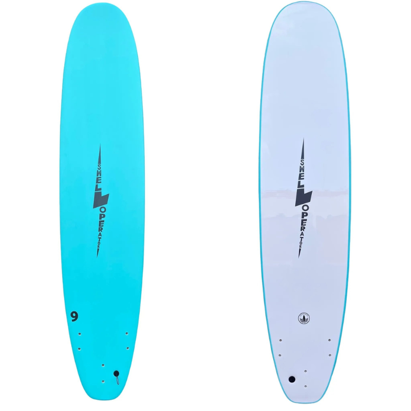 Surfboard Trading Co. 9’0" Swell Operator Foam Surfboard - Aqua