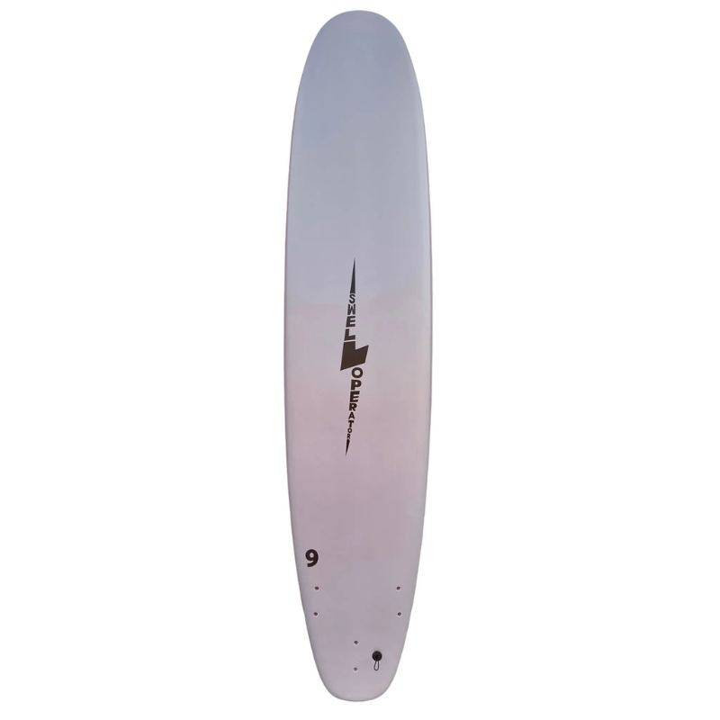Surfboard Trading Co. 9’0" Swell Operator Foam Surfboard - Slate front