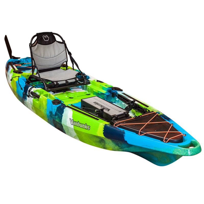 Vanhunks 10’ Zambezi Fishing Kayak with Storage Box - Good Wave