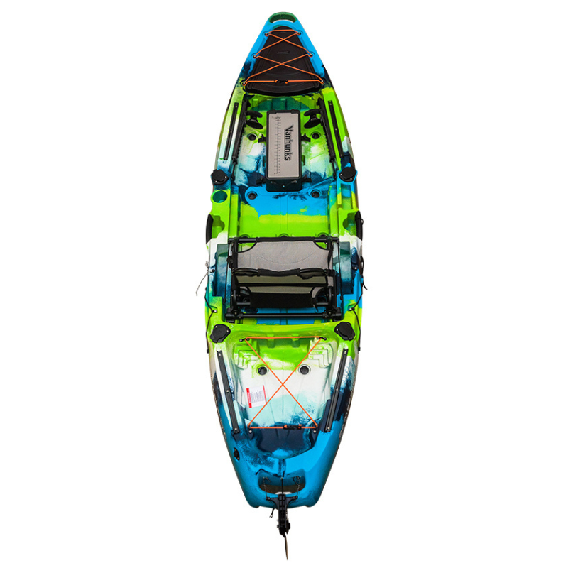 Vanhunks 10’ Zambezi Fishing Kayak with Storage Box - Good Wave