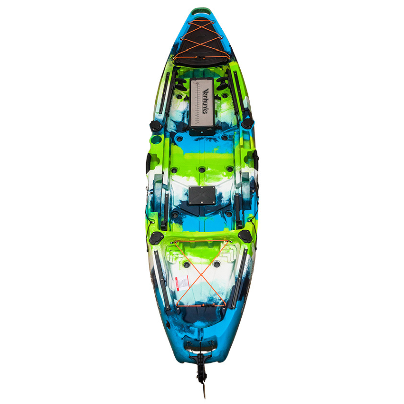 Vanhunks 10’ Zambezi Fishing Kayak with Storage Box - Good Wave