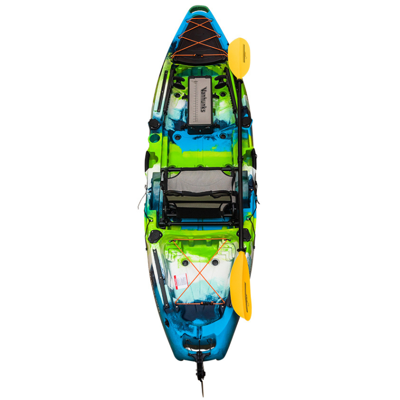Vanhunks 10’ Zambezi Fishing Kayak with Storage Box - Good Wave