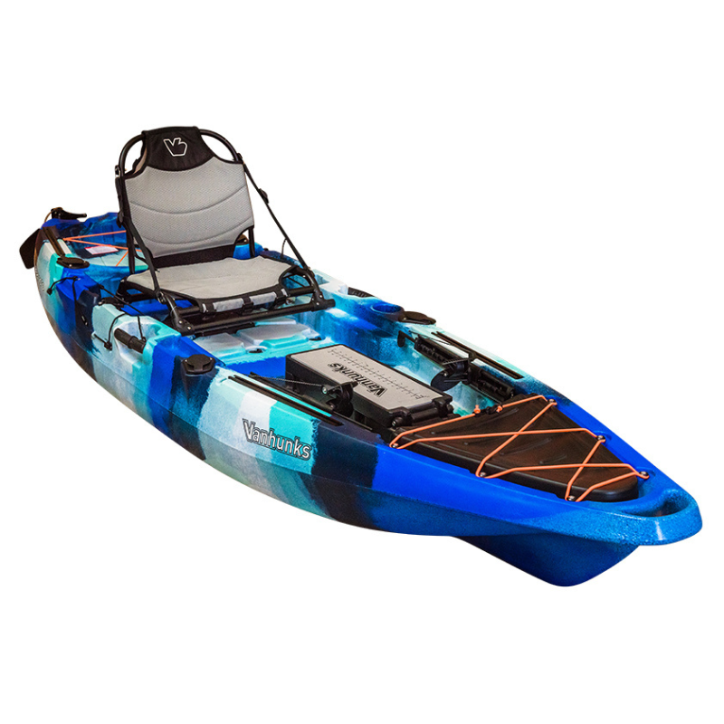 Vanhunks 10’ Zambezi Fishing Kayak with Storage Box - Good Wave