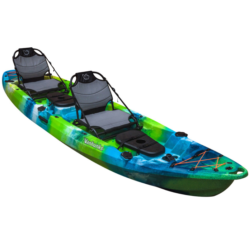 Vanhunks 12' BlueFin Tandem Fishing Kayak - Good Wave