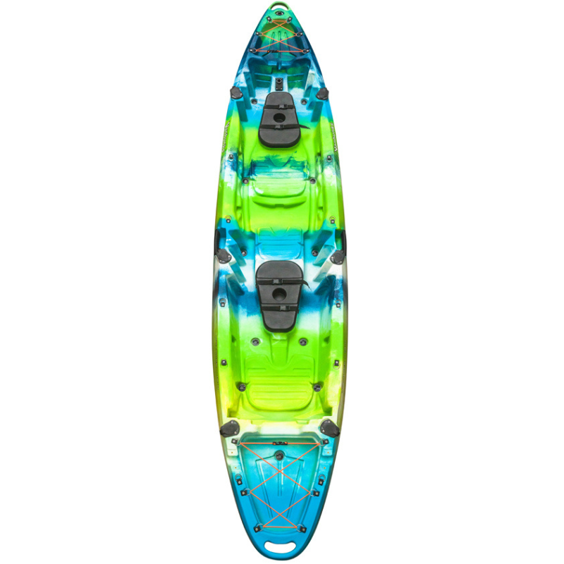 Vanhunks 12' Bluefin Tandem Fishing Kayak, Aqua Green