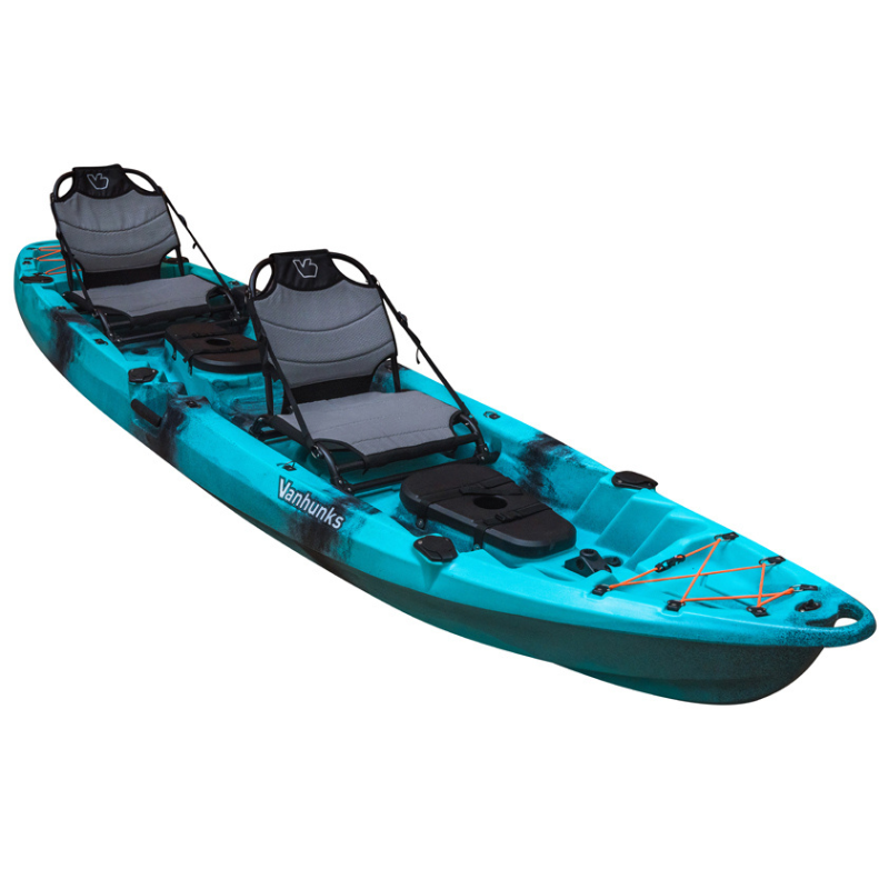 Vanhunks 12' BlueFin Tandem Fishing Kayak - Good Wave