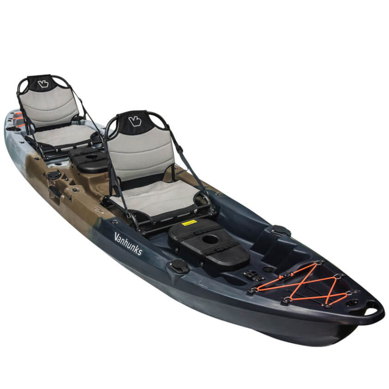 Vanhunks 12' BlueFin Tandem Fishing Kayak - Good Wave