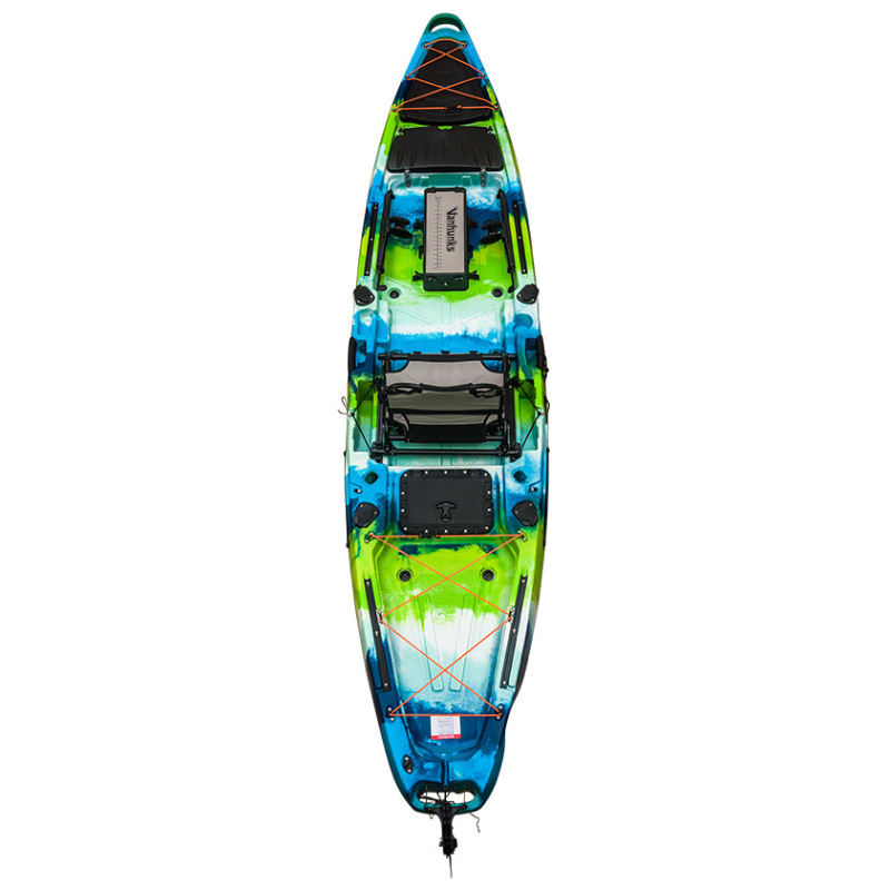 Vanhunks 12'6" Zambezi Fishing Kayak with Storage Box - Good Wave