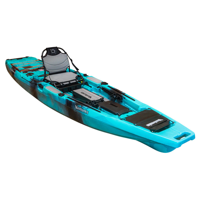 Vanhunks 13’ Elite Pro Angler Kayak with Storage Box - Good Wave