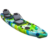 Thumbnail for Vanhunks 13' Orca Tandem or Solo Fishing Kayak - Good Wave