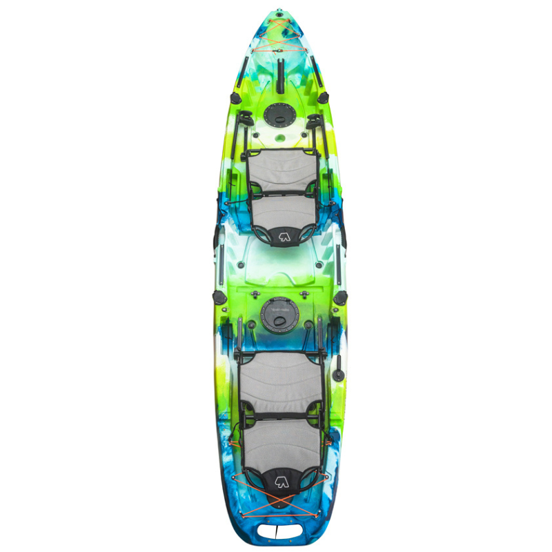 Vanhunks 13' Orca Tandem or Solo Fishing Kayak - Good Wave