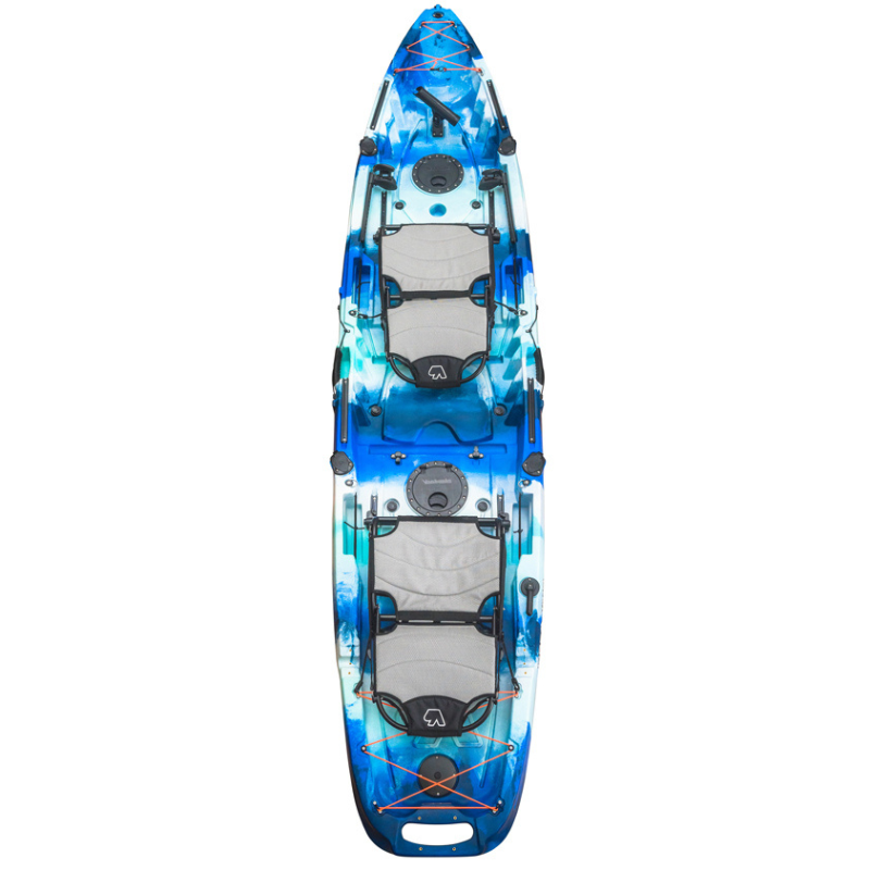 Vanhunks 13' Orca Tandem or Solo Fishing Kayak - Good Wave