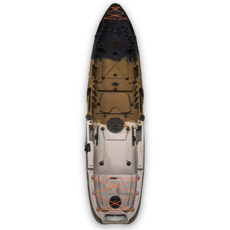 Vanhunks 13' Orca Tandem or Solo Fishing Kayak - Good Wave