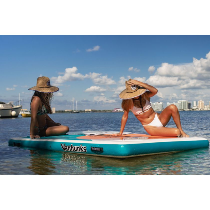 Vanhunks 9' Inflatable Dock lifestyle