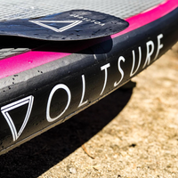 Thumbnail for Voltsurf 11’0 Rover Stand Up Paddle Board Inflatable SUP - Black Rail - Good Wave