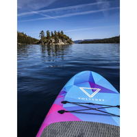 Thumbnail for Voltsurf 11’0 Rover Stand Up Paddle Board Inflatable SUP - Black Rail - Good Wave