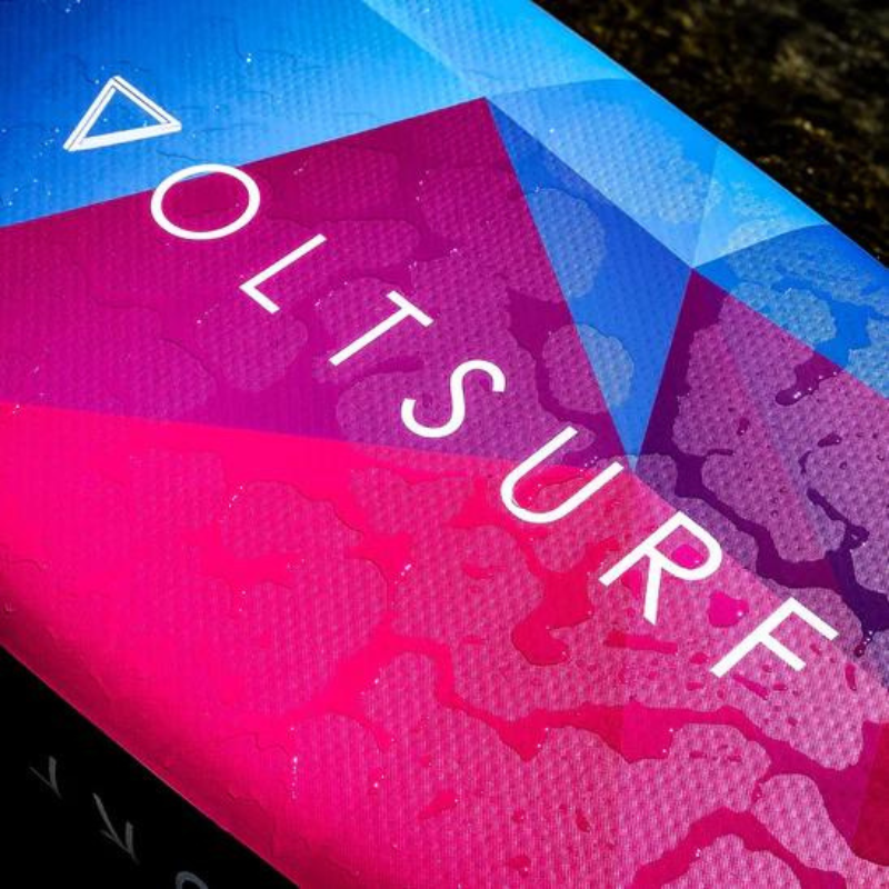 Voltsurf 11’0 Rover Stand Up Paddle Board Inflatable SUP - Pink Rail - Good Wave
