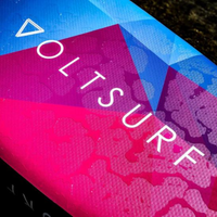 Thumbnail for Voltsurf 11’0 Rover Stand Up Paddle Board Inflatable SUP - Pink Rail - Good Wave