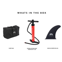 Thumbnail for Whats in the box - Carry Bag, Double Action Hand Pump, Slide-in Fins 