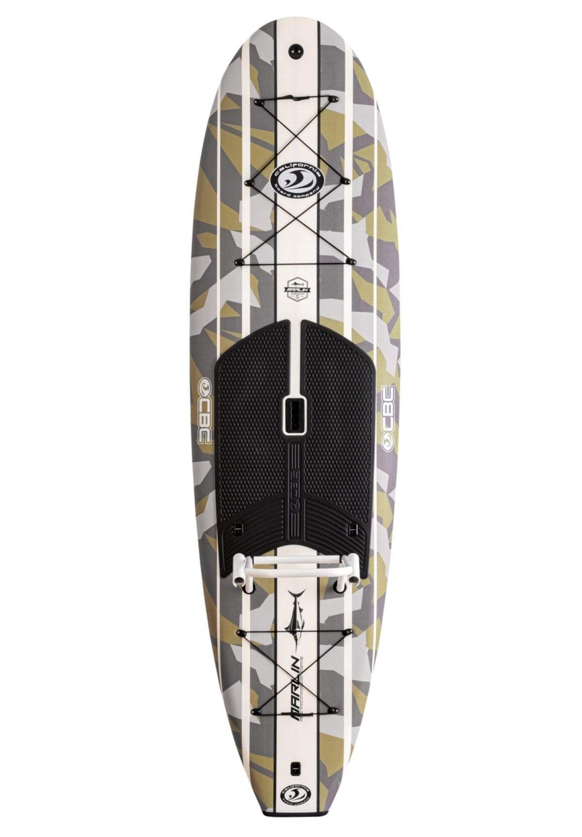 CBC 10' Marlin Fishing Paddleboard SUP Package w/ Rod & Gear Rack - Good Wave